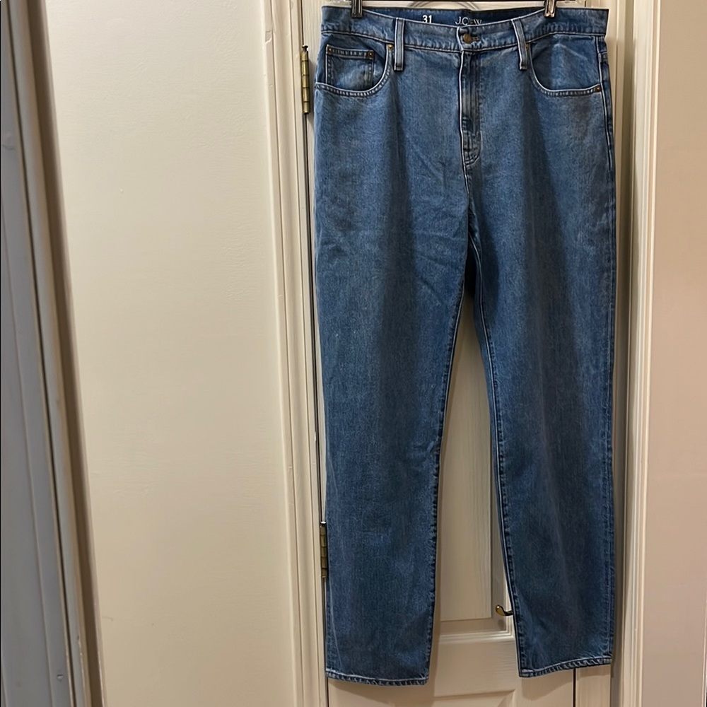 Jcrew slouchy straight Dad Jean size31